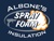 Provider Logotype Albone's Spray Foam Insulation Logo