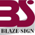 Blaze Sign & Graphic Design Logo