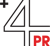 Plus4 Public Relations Logotype