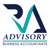 RA Advisory Business Accountants Logo