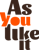 As You Like It Logo
