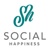 Social Happiness Logotype