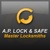 A P Lock and Safe Logotype