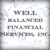 Well Balanced Financial Services Logo