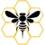 Swarming Bee Web Design Logo