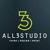 All 3 Studio Design Logo