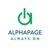 Alphapage Logo