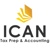ICAN Tax Prep & Accounting Logotype