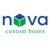 Nova Custom Boxes and Packaging Logo