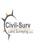 Civil-Surv Land Surveying Logotype