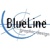 Blue Line Graphic Design & Publishing Logo