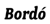 Bordó Logo