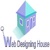 Web Designing House Logo