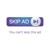 Provider Logotype Skip Ad Advertising Logo