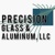 Precision Glass & Aluminum, LLC. Logotype