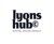 LYONS HUB Design Agency Logo