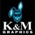 K&M Graphics Logo