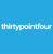 thirtypointfour design Logo