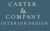 Carter & Company Interior Design Logo