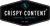 Crispy Content Logo