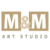 M & M Art Studio, Inc. Logo