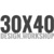 30X40 Design Workshop LLC Logotype