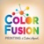 color fusion printing Logo