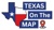 Texas On The Map Logotype