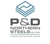 P & D Northern Steels Logotype