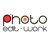 Photo Edit Work Logotype