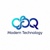 Ofoq Modern Technology افق التکنلوجیا الحدیثه Logotype