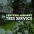 The Certified Arborist Tree Service Logotype