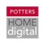 Potters Home Digital Logotype
