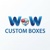 WOW CUSTOME BOXES UK Logotype