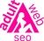 Adult Web SEO Logotype