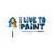 I Live to Paint Logotype