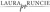 Laura Runcie PR Logotype
