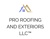 Pro Roofing and Exteriors LLC Logotype