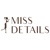 Miss Details Design Logo
