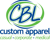 CBL Custom Apparel Logotype