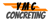 YMC Concreting Logotype