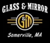 Glass & Mirror, Inc. Logotype