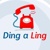 Ding A Ling Answering Service Logo