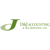 D&J Accounting and Tax Services Logotype