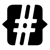 Hashtag Developer Logo
