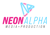 Neon Alpha Media, LLC. Logo