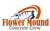 Provider Logotype Concrete Crew Flower Mound Logo