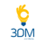 3DM Digital Marketing Agency Logo