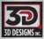 3D Designs Inc. Logo