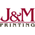 J & M Printing Inc Logo